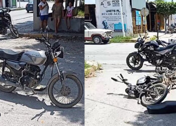 Motociclista resulta lesionado tras choque con camioneta en El Mante, Tamaulipas