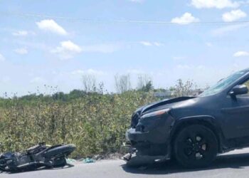 Viaducto motociclista lesiones gravedad