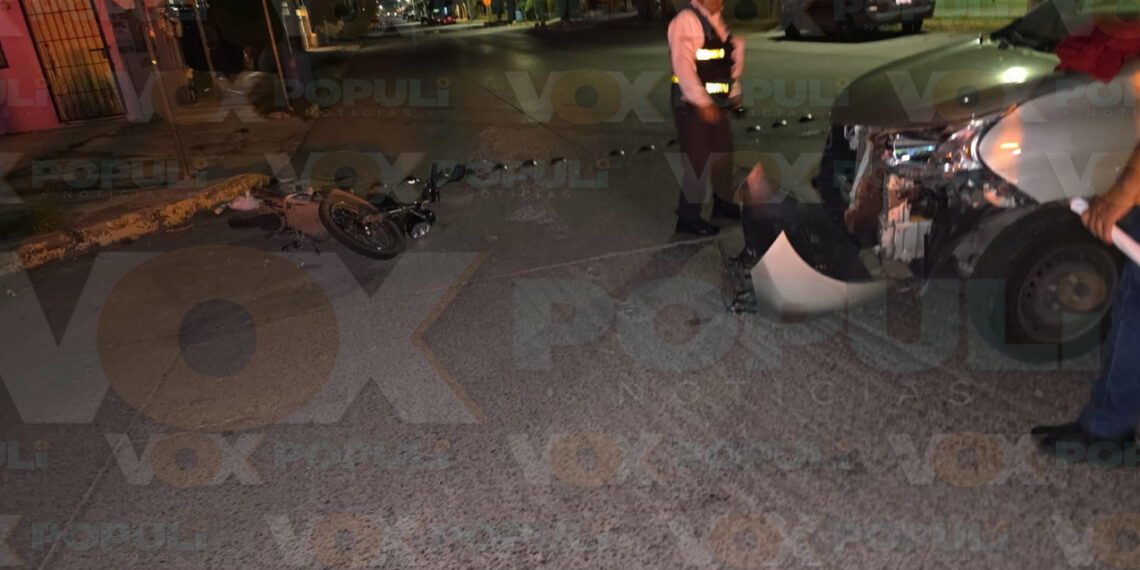 Muere motociclista tras días hospitalizado por accidente en Ciudad Madero, Tamaulipas