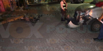 Muere motociclista tras días hospitalizado por accidente en Ciudad Madero, Tamaulipas