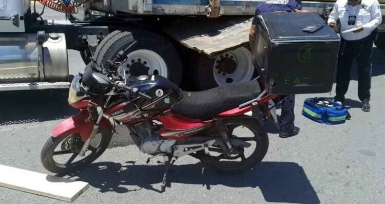 motociclista Bulevar Aeropuerto Apodaca