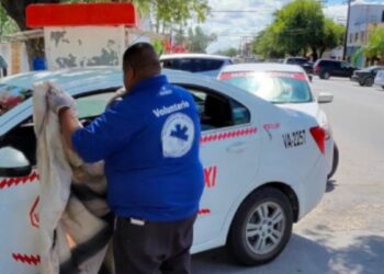 Muere taxista mientras comía tacos dentro de su unidad en Valle Hermoso, Tamaulipas 