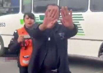 Mujer muere atropellada por camión en la terminal México-Texcoco