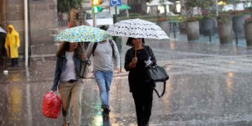 Onda tropical lluvias México