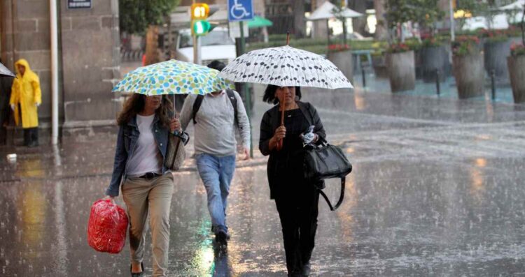 Onda tropical lluvias México