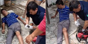 Transeúnte sufre mordedura de perro en Cd. Victoria