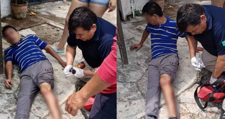 Transeúnte sufre mordedura de perro en Cd. Victoria