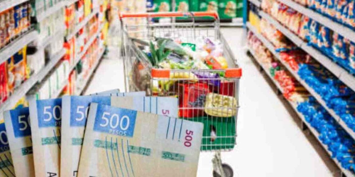 Pensión Bienestar supermercado