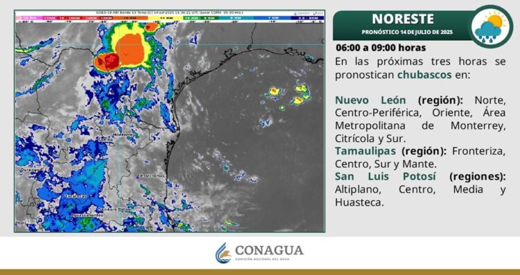 ¿Pronostican chubascos y altas temperaturas para este lunes en Tamaulipas?