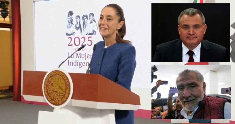 Rechaza Claudia Sheinbaum comparaciones entre el caso de Adán Augusto y el de Genaro García Luna