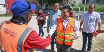 Rehabilita Municipio área verde y deportiva en la colonia Estudiantil de Cd. Victoria, Taamaulipas