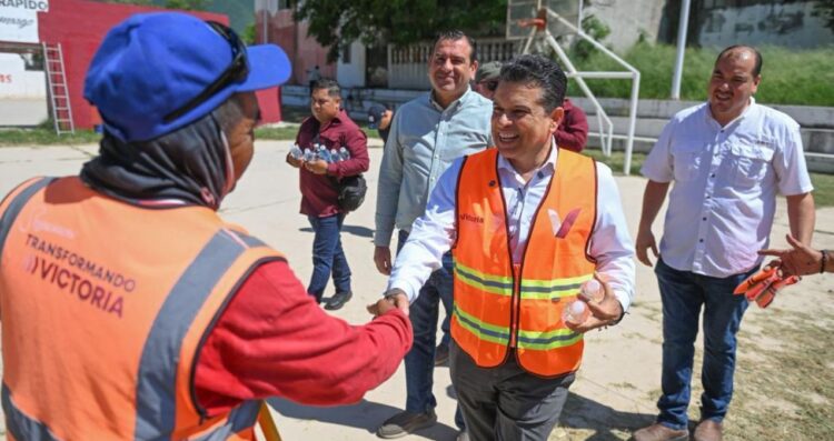 Rehabilita Municipio área verde y deportiva en la colonia Estudiantil de Cd. Victoria, Taamaulipas