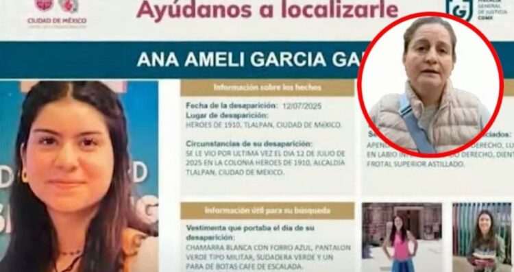 Revelan los últimos mensajes de Ana Amelí antes de su desaparición en el Ajusco