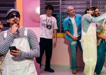 Ricky Martin y su hijo disfrutan del concierto de Bad Bunny desde el escenario en Puerto Rico