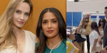 Salma Hayek y Angelina Jolie sorprenden con su visita a Veracruz