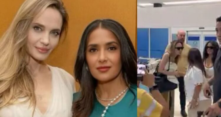 Salma Hayek y Angelina Jolie sorprenden con su visita a Veracruz