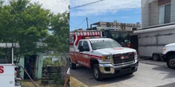 Se incendia casa deshabitada en Matamoros, Tamaulipas