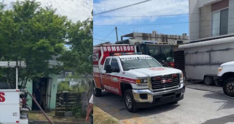 Se incendia casa deshabitada en Matamoros, Tamaulipas