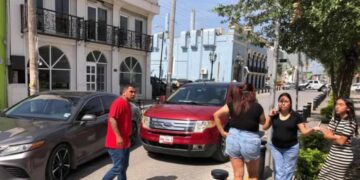 Se registra accidente vehicular en Matamoros, Tamaulipas 