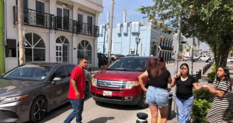 Se registra accidente vehicular en Matamoros, Tamaulipas 