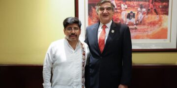 Se reúne gobernador de Tamaulipas con presidente electo de la Suprema Corte de Justicia