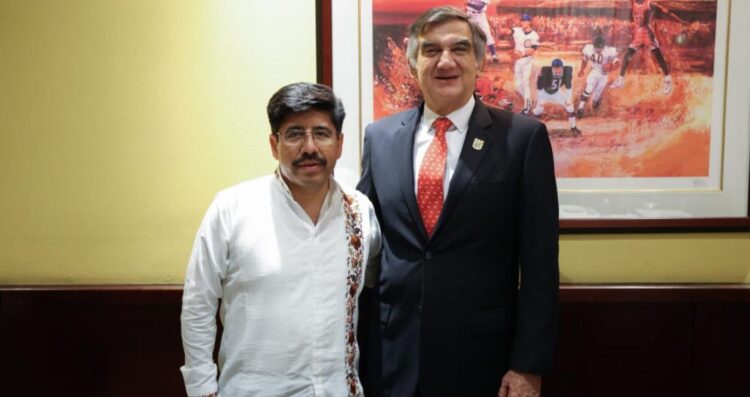 Se reúne gobernador de Tamaulipas con presidente electo de la Suprema Corte de Justicia