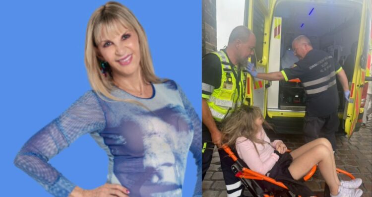 Shanik Berman sufre accidente en Praga durante sus vacaciones familiares