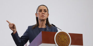 Sheinbaum rechaza construcción del muro fronterizo entre EE. UU. y México