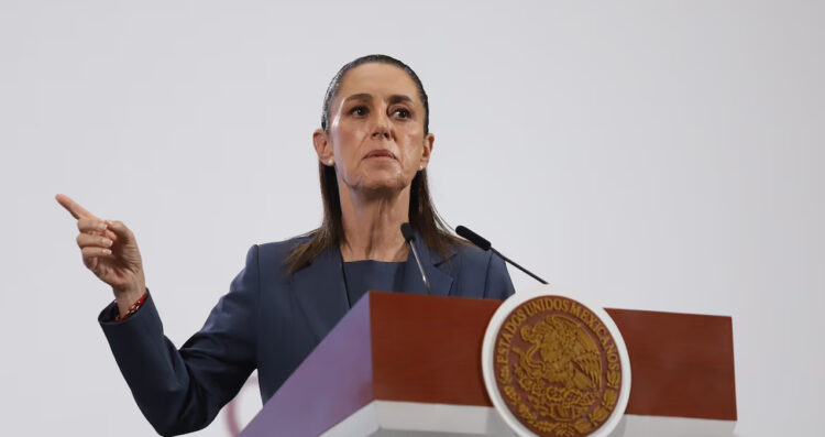 Sheinbaum rechaza construcción del muro fronterizo entre EE. UU. y México