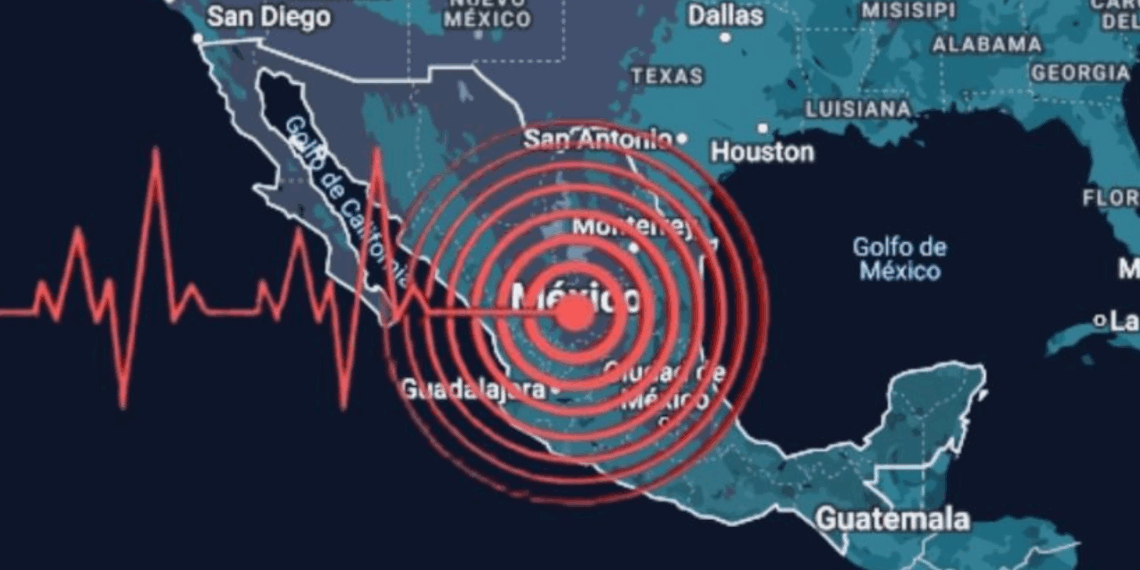 Sismo de 5.7 sacude Ciudad Hidalgo, Chiapas