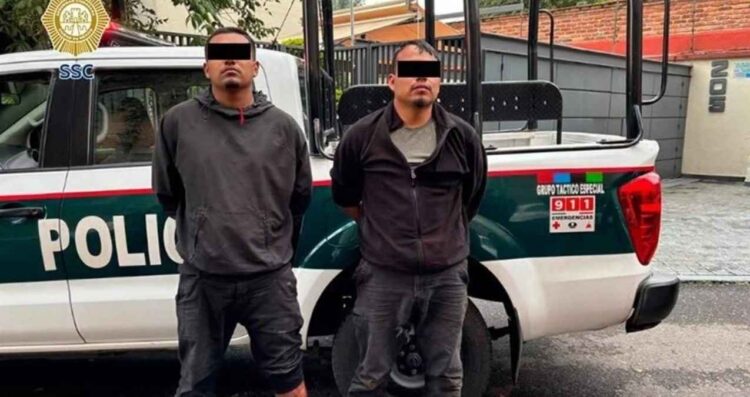 Sujetos ingresan ilegalmente a una vivienda y son detenidos en la Alcaldía Miguel Hidalgo, CDMX