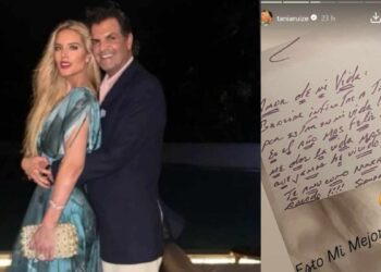 Tania Ruiz celebra su primer año con Alejandro Baillères y presume romántica carta