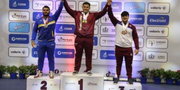 Termina Tamaulipas con 14 medallas en levantamiento de pesas en la Olimpiada Nacional 2025