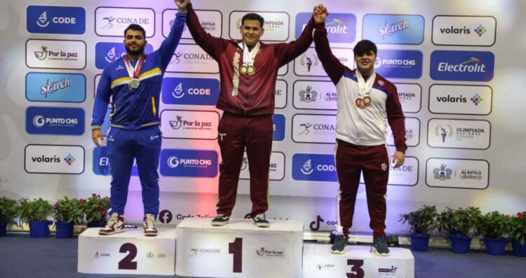 Termina Tamaulipas con 14 medallas en levantamiento de pesas en la Olimpiada Nacional 2025