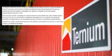 Ternium en Monterrey lamenta el fallecimiento de uno de sus trabajadores tras un accidente laboral