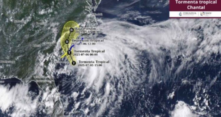 Tormenta Tropical Chantal