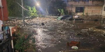 Tormenta en Zapopan deja calles inundadas y cobra la vida de una bebé