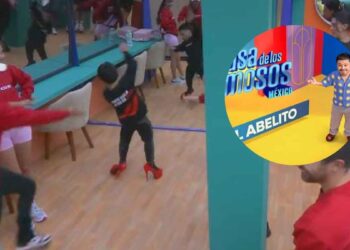 (VIDEO) Abelito por poco y termina en el suelo al usar tacones en La Casa de Los Famosos ¿Qué sucedió?