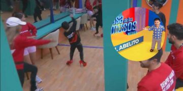 (VIDEO) Abelito por poco y termina en el suelo al usar tacones en La Casa de Los Famosos ¿Qué sucedió?