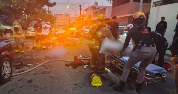 Vivienda se incendia en San Pedro, Nuevo León; reportan 2 niñas sin vida y un lesionado