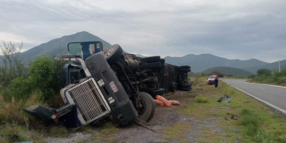 accidente carretera 101 en Jaumave