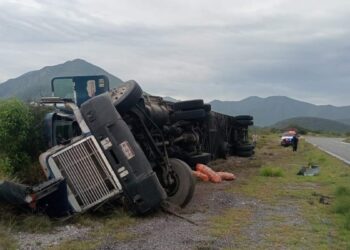 accidente carretera 101 en Jaumave