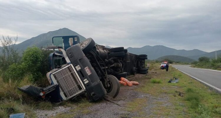 accidente carretera 101 en Jaumave