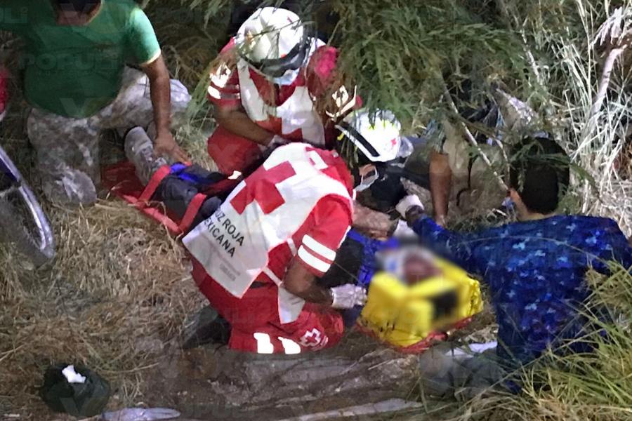 accidente de ciclista en Victoria