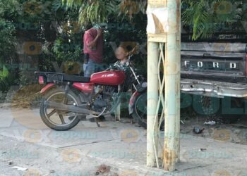 accidente de motocicleta en Victoria hoy