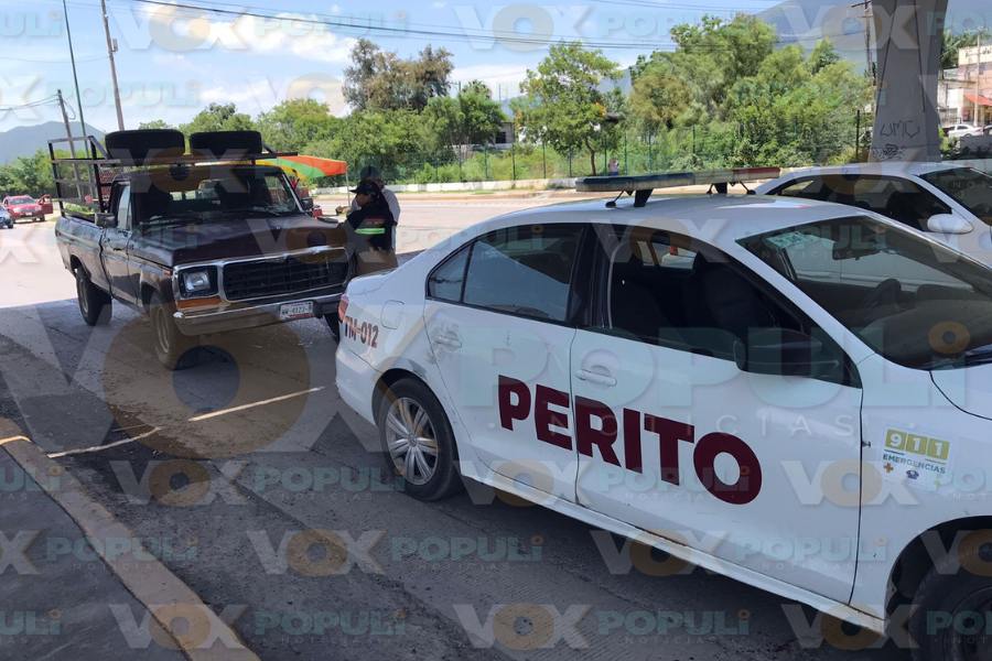 choque vial hoy