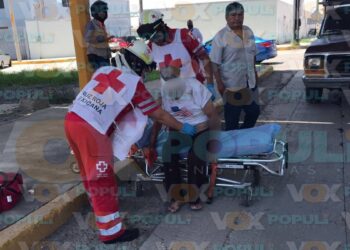 accidente en la Joroba de Ciudad Victoria