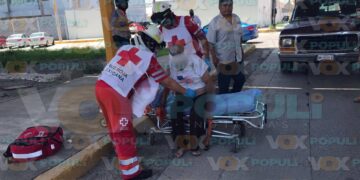 accidente en la Joroba de Ciudad Victoria