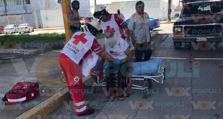 accidente en la Joroba de Ciudad Victoria