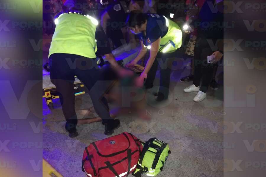 accidente en moto en Altamira